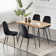George Oliver Kaylani Modern Upholstered Dining Chair & Reviews | Wayfair.co.uk